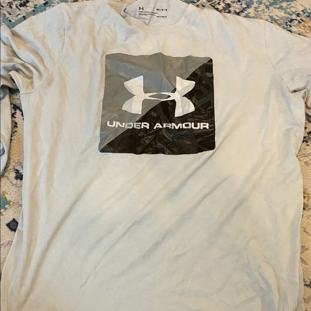 Under Armour Men's Long Sleeve Shirt - White and Black